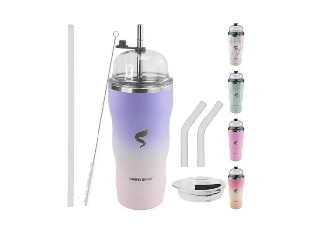 Simple Drink 20oz Insulated Tumbler With Straw And… Coupon