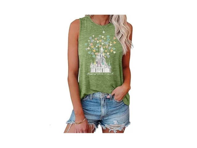 Magic Castle Tank Top Women Happiest Place On Earth… Code