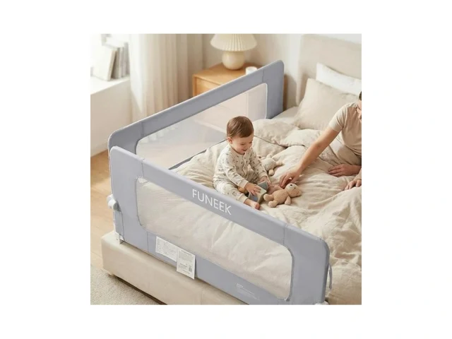 Funeek Bed Rail For Toddlers 59 L Swing Down Crib… Code