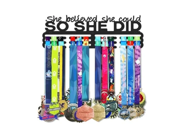 Bliocefo Medals Hanger Display Holder Rack She… Code