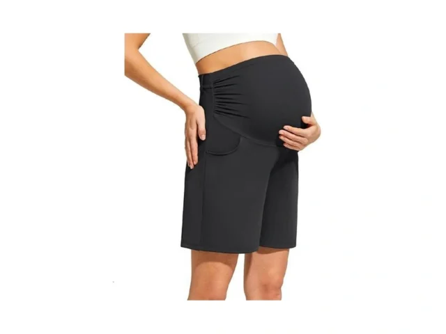 G4free Women Maternity Shorts With Pockets Elastic… Code