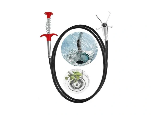 Shuchuang Drain Snake 61 Inch Flexible Grabber Claw… Code