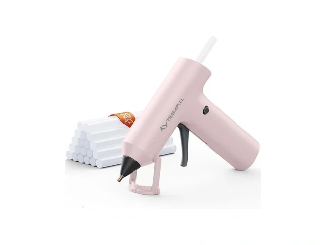 Tilswall Cordless Hot Glue Gun Fast Preheating With… Code