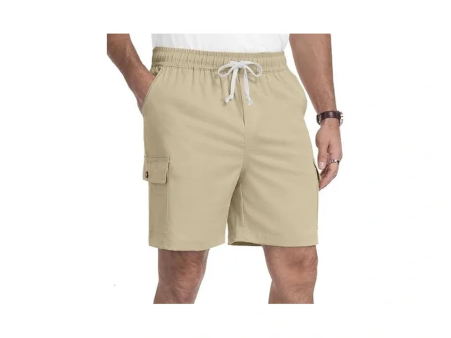 Nitagut Mens Cargo Shorts 7 Casual Drawstring… Code