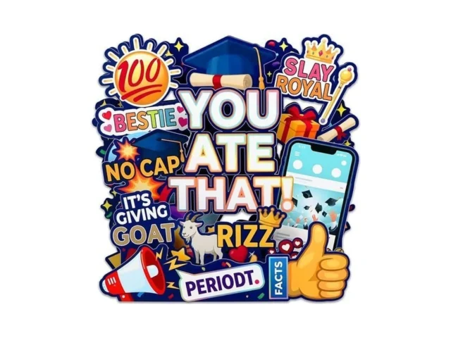 Facraft Funny Graduation Cards – Gen Z Slang You… Code