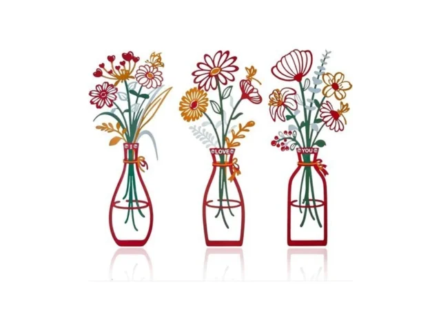 Artcachet 3-piece Metal Floral Wall Art – Bathroom… Code