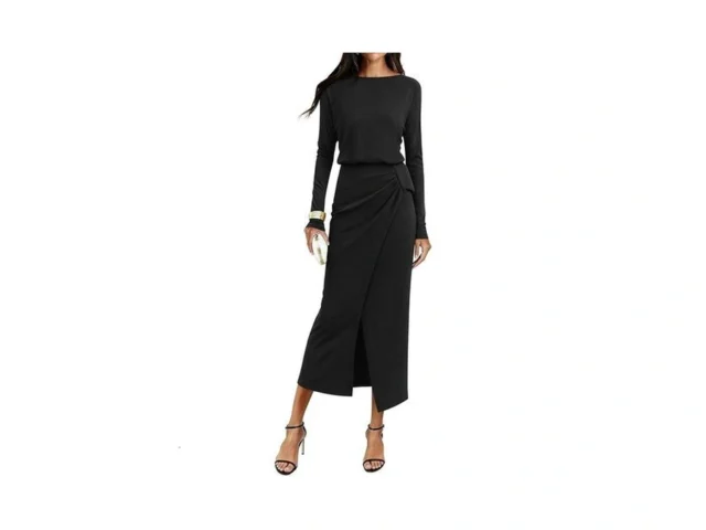 Kirundo Long Sleeve Dress For Women 2026 Spring… Code