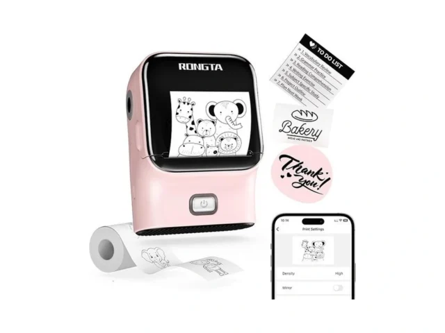 Rongta Mini Sticker Printer Bluetooth Thermal Label… Code