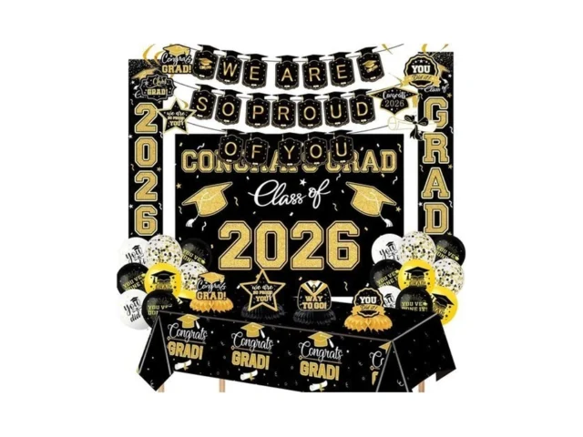 Graduation Decorations 2026 Themed Set – All-in-one… Code