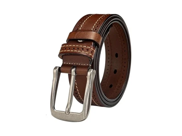 Rollslatte Men S Full Grain Leather Belt 1 5 Wide… Code