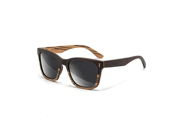 Sungait Oak Zebra Wood Sunglasses Mixed-color Frame… Code