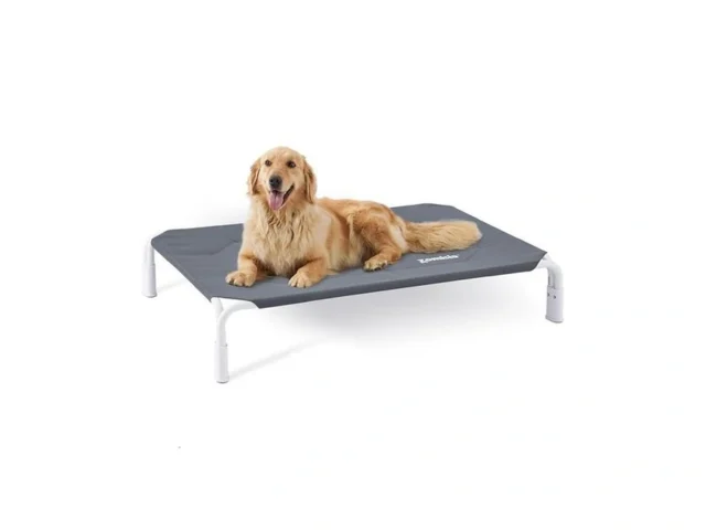 Zomisia Elevated Dog Cot Bed Tool-free Assembly -… Code