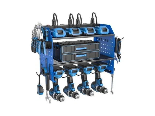 Zesen Power Tool Organizer With Charging Station… Code