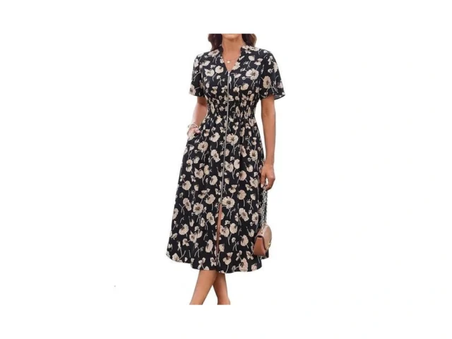 Grace Karin Womens Summer Maxi Floral Dress Casual… Code
