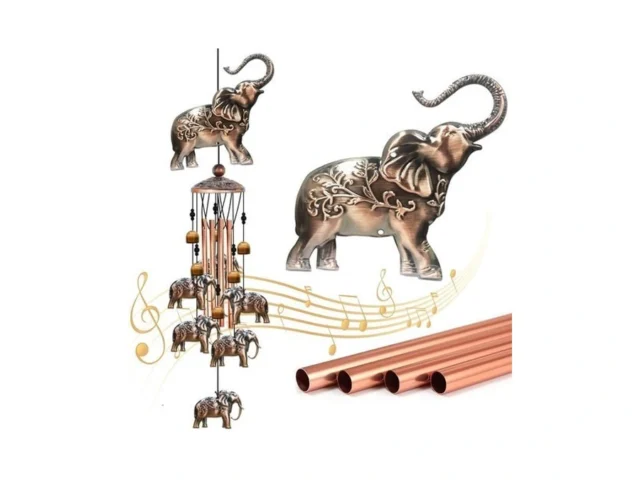 Wind Chimes For Outside Elephant Gifts For Women… Code