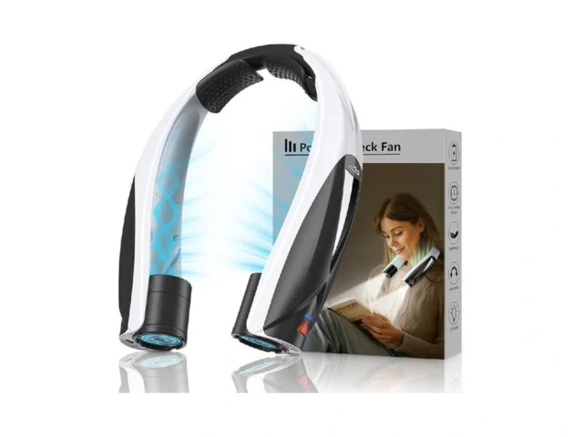 Laimiod Portable Neck Fan – With Led Book Light… Code