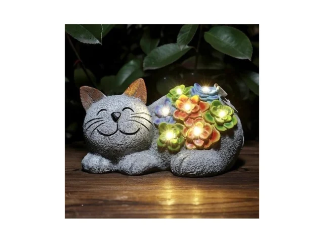 Otdair Solar Cat Decor Birthday Gifts For Women… Code