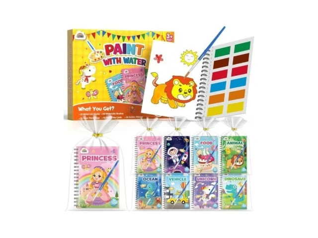 Zmlm 24 Water Coloring Books For Kids Party Favors… Code