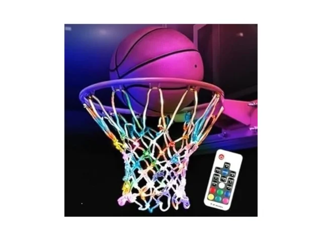 Mojedi Solar Powered Rgb Led Basketball Net… Coupon