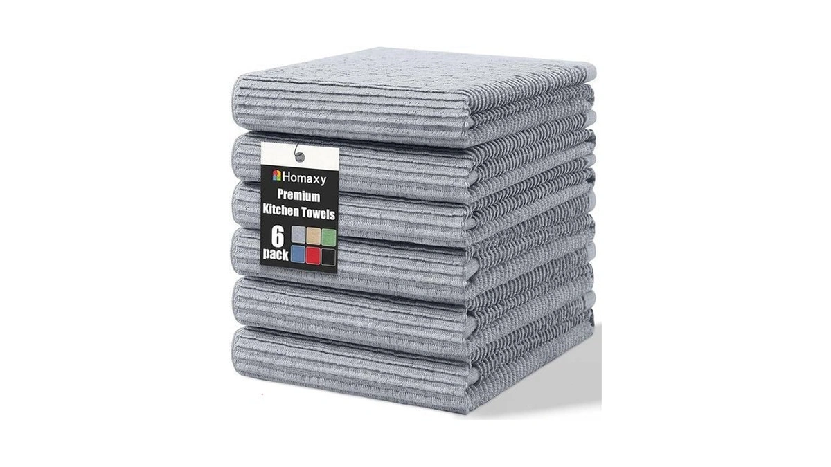 Amazon code: Homaxy Premium Kitchen Towels 18 X 28 6