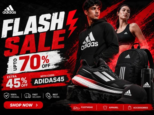 ADIDAS FLASH SALE