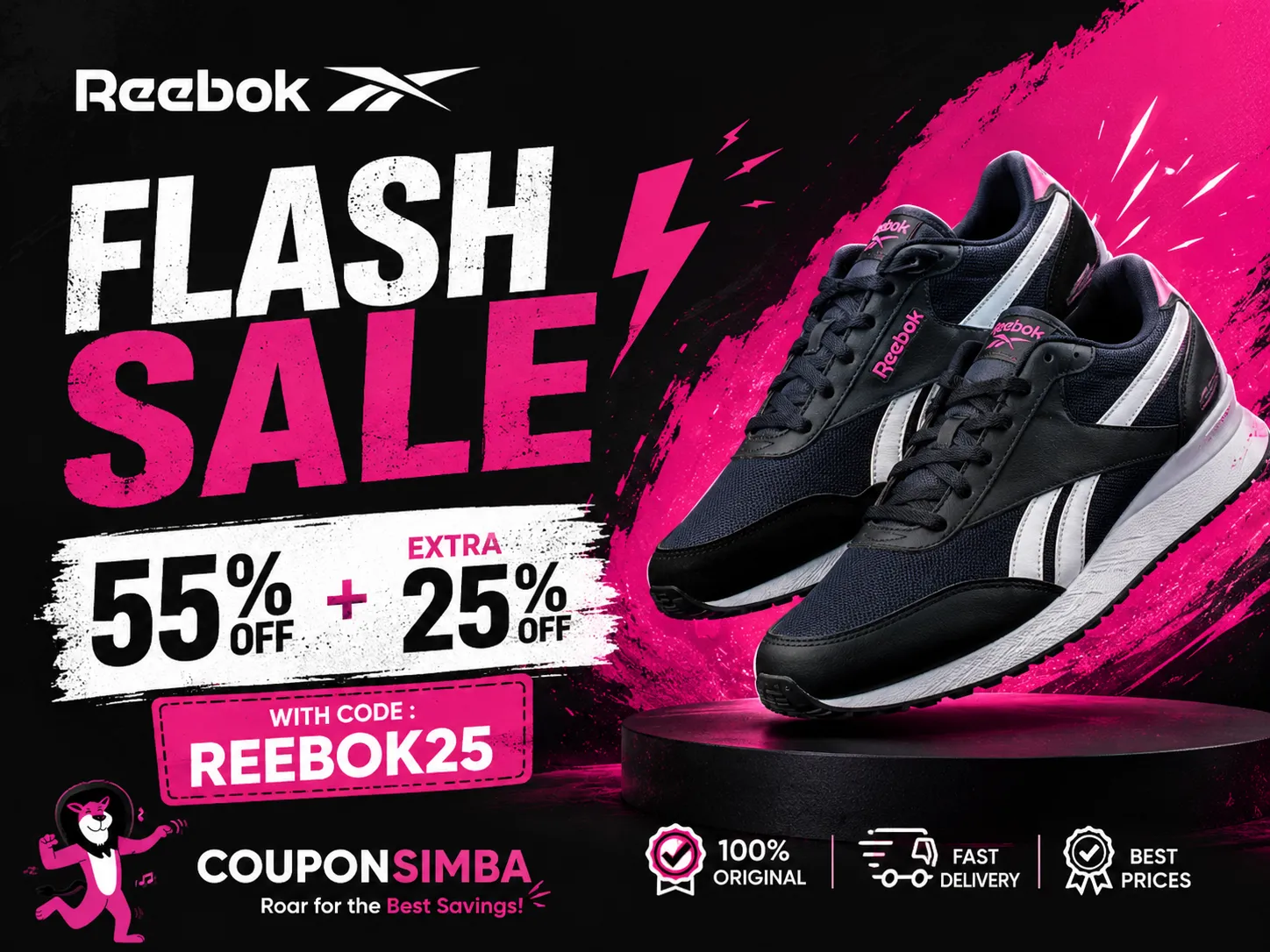 REEBOK FLASH SALE
