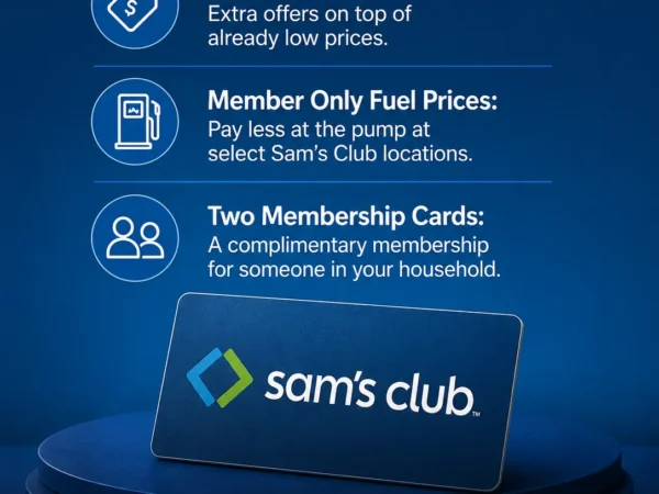 Sam's Club Membership at 25$ (Reg. $60)