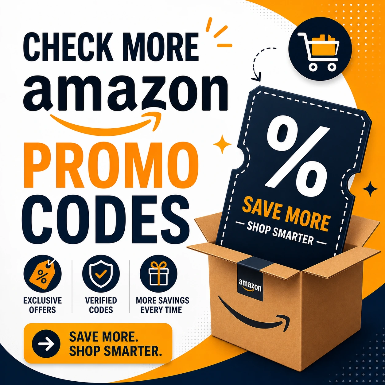 Check More Amazon promo codes. save more