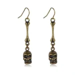 Amazon code: Skeleton Bone Skull Dangle Earrings For