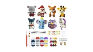 Ploomi 8pcs Crochet Kit For Beginners Diy Craft For… Code