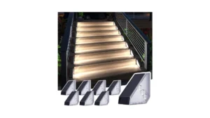 Jsot Solar Step Stair Lights Outdoor Yard Decor 8… Code