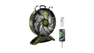 Tuiaiao Large 45000mah Battery Operated Camping Fan… Code