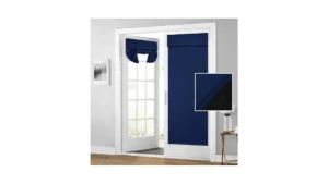 Homeideas 100 Blackout French Door Curtains Privacy… Code