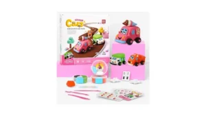 Air Dry Clay Kit For Kids – Pull Back Car Making 3… Code