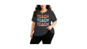 Nanyuaya Plus Size Book Lover Teacher Shirts For… Code