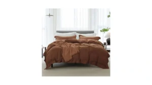 Elimmo Cooling Full Duvet Cover Set 3 Pieces-100… Code