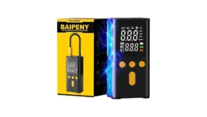 Baipeny Portable Air Pump For Car Tires 150 Psi 4x… Code