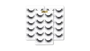 Aillen False Eye Lashes – Strip Lashes 6d Fluffy… Code