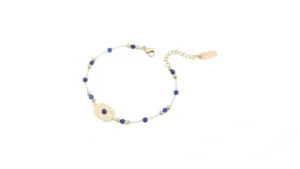 Milan Chiva Lapis Lazuli Beaded Link Bracelets For… Code