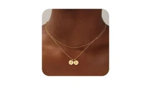 Turandoss Initial Necklaces For Women Trendy Dainty… Code