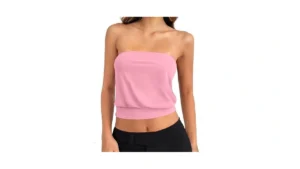 Anrabess Tube Tops For Women Bandeau Strapless… Code