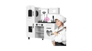 Taohfe Wooden Kitchen Playset For Toddlers -… Code