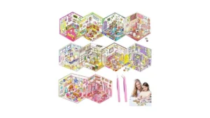 10 Sets Diy 3d House Stickers Kit Non-toxic Safe 3d… Code