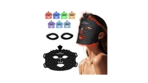 Red Light Mask For Face – 7 Colors Cordless… Code