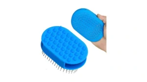 Upgraded Double-sided Dog Grooming Brush Silicone… Code