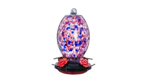 Muse Garden Glass Humming Bird Feeders For Outdoors… Code