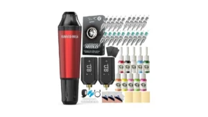 Wormhole Wireless Tattoo Machine Kit 2pcs Wireless… Code