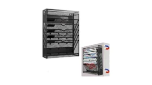 Lqpafz 7-tier Magnetic File Holder No Drilling Wall… Code