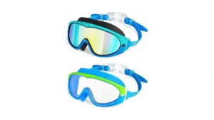 Itowe 2 Pack Wide View Swimming Goggles No Leaking… Code