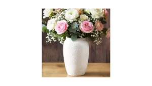 Lyeec Ceramic Farmhouse Flower Vase 8 2 Inch… Code